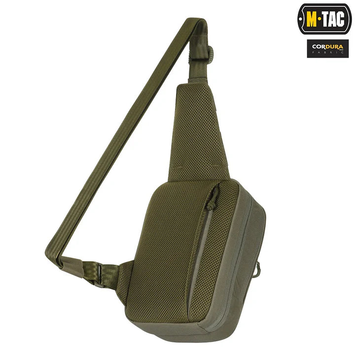 M-Tac Elite Hex Sling Pistol Bag with Loop Panel