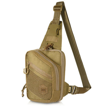 M-Tac Elite Hex Sling Pistol Bag with Loop Panel
