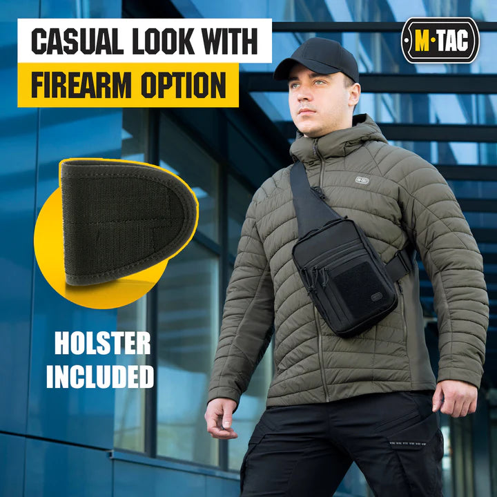 M-Tac Tactical Bag Shoulder Chest Pack with Sling and Loop Panel