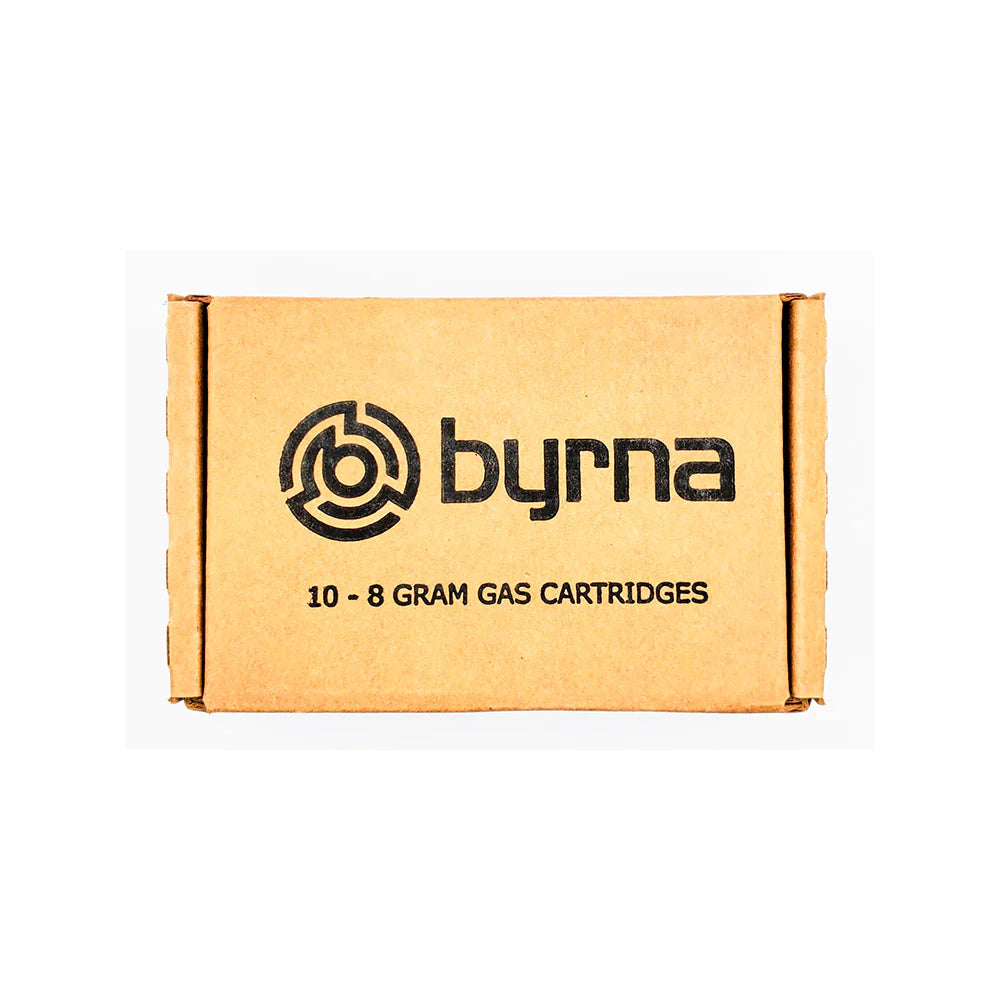 BYRNA 8 GRAM CO2 CARTRIDGES + OILER CARTRIDGE (Byrna SD / EP & HD)
