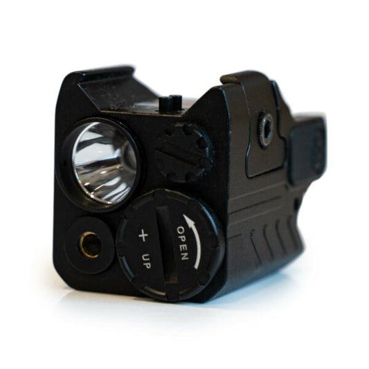 Mini Green Laser Flashlight Combo