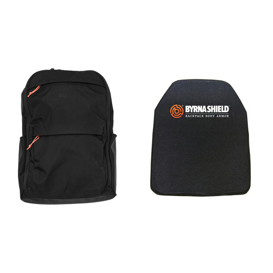 BYRNA BALLISTIPAC IIIA - BLACK - [HANDGUN RATED] [NO MOLLE]
